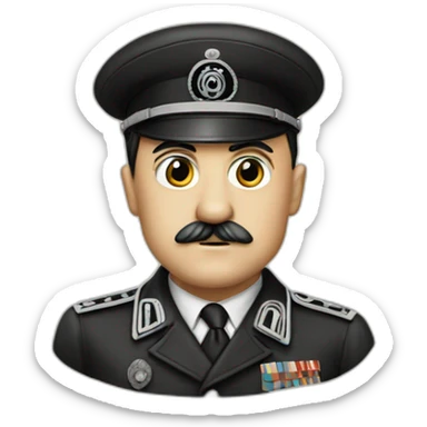 Adolf Hitler history sticker