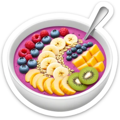 smoothie bowl  sticker