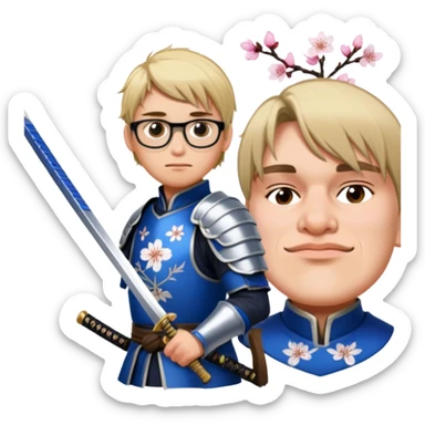 Samurai Warrior sticker