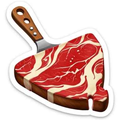 t bone meat sticker
