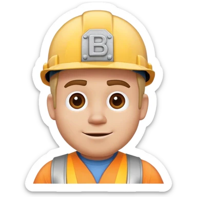 Bob the builder on steroids sticker