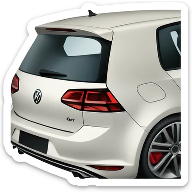 Volkswagen golf 7 GTI sticker