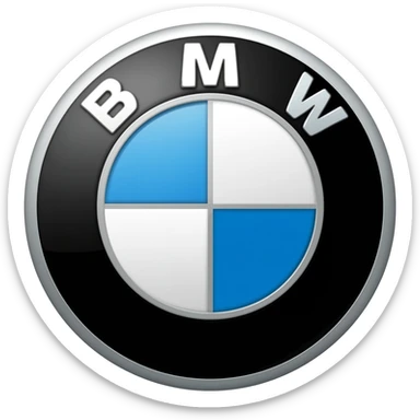 Bmw logo emoji sticker