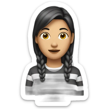 female prisoner sticker