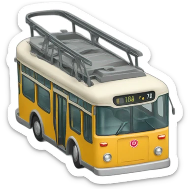 trolleybus sticker