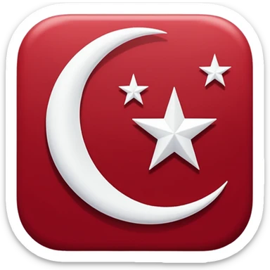 Osmanlı bayrağı 1518 sticker