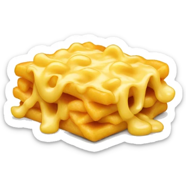 Macaroni and cheese  sticker