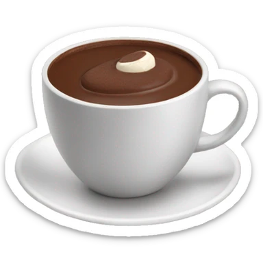 Haitian hot chocolate sticker