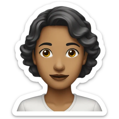 Aline dessine sticker