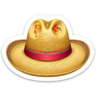 Sombrero vuelta sticker