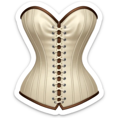 Corset sticker