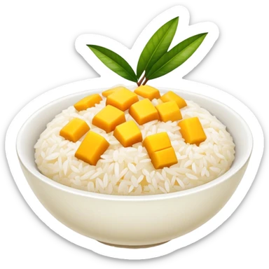 Mango sticky rice  sticker