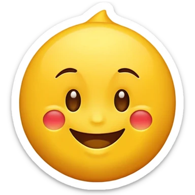 do an emoji making a dap sticker