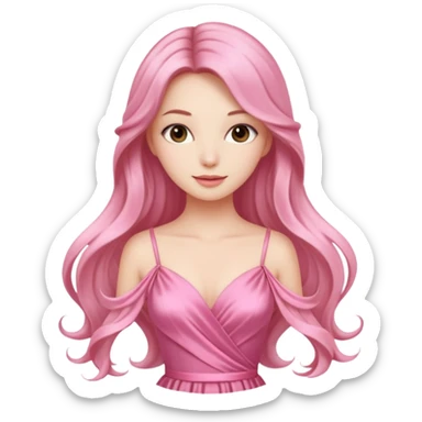 coquette girl sticker