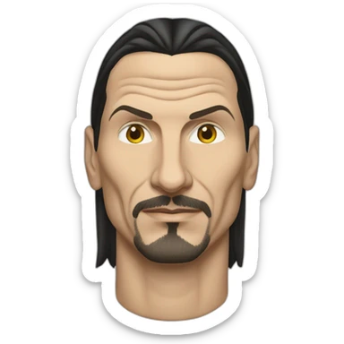 Zlatan ibrahimovic sticker