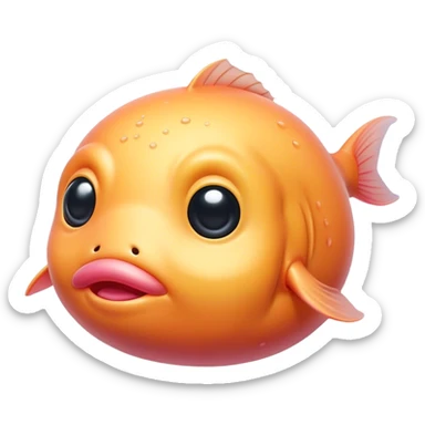 Blob fish  sticker