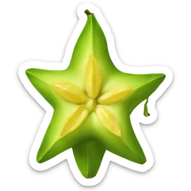 star fruit sticker