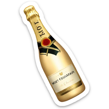 Moet e Chandon sticker