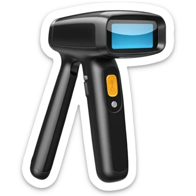 Hand-held scanner  sticker