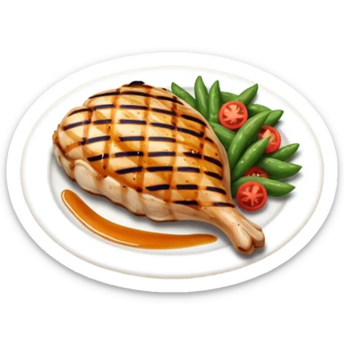 pechuga de pollo a la plancha sticker