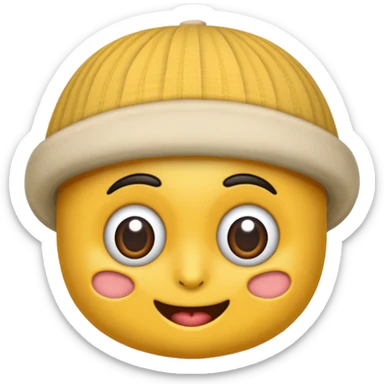 gorro panadero sticker