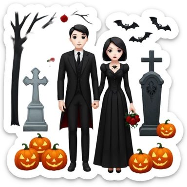 Chris motionless  🕸🦇🎃🥀⚰️🖤🪦🎶🎤🧑‍💼👩‍🦰 sticker