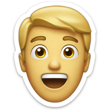 amazed emoji sticker