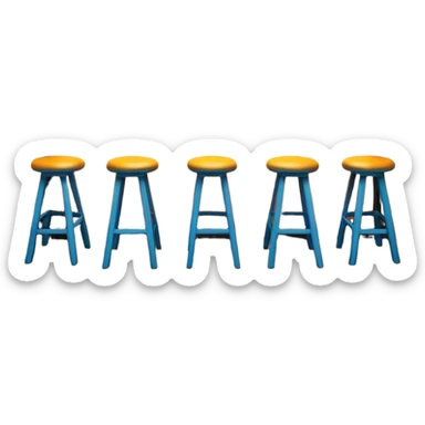 A 3D cartoon bar interior with a counter, glowing shelves of colorful bottles, tall stools, and hanging lights, warm ambient lighting, realistic reflections, Memoji-style.Frame sticker