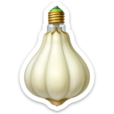 Garlic sticker