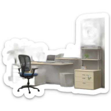 Office-Furniture sticker