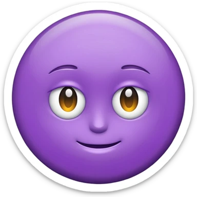 Rond violet normal sticker