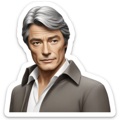 alain delon sticker