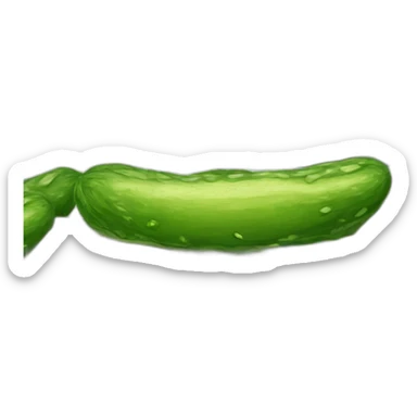 pickle rick with a beard sticker