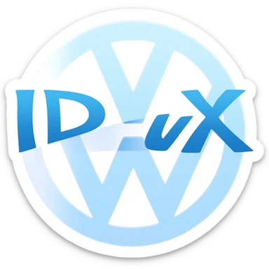 VolksWagen ID.UNYX logo sticker