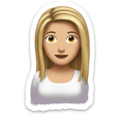 Rachel green friends sticker