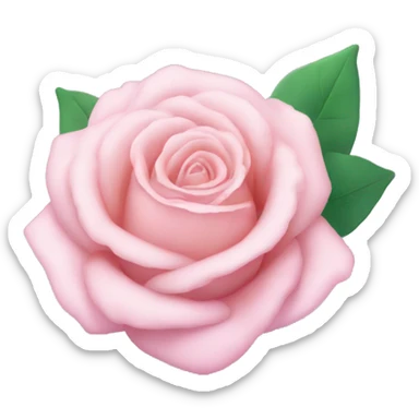 Cœur pastel rose sticker