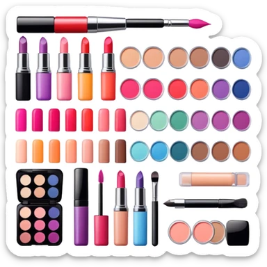 Makeup sticker