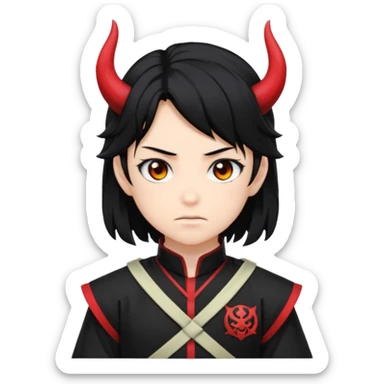 Demon   slayer anime tokito Hasihra sticker