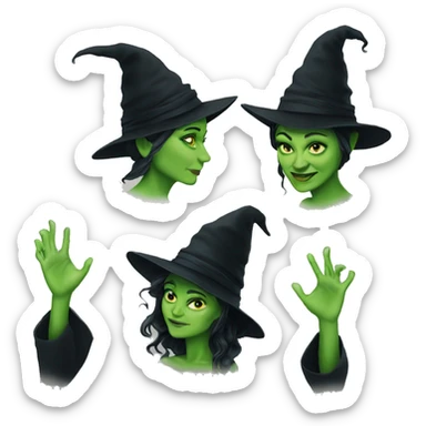 elphaba sticker