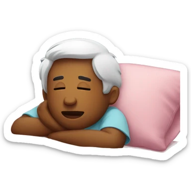About to fall asleep  sticker