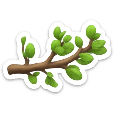 tree branch sticker