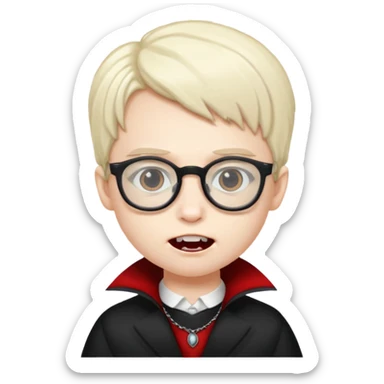 vampire kids with opticsl sticker