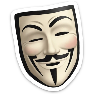 v for vendetta sticker