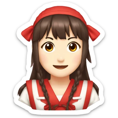 Reimu Hakurei sticker