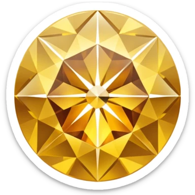 create a golden diamond emoji  the most attractive any one or all of them ill choose it should be fully golden sticker