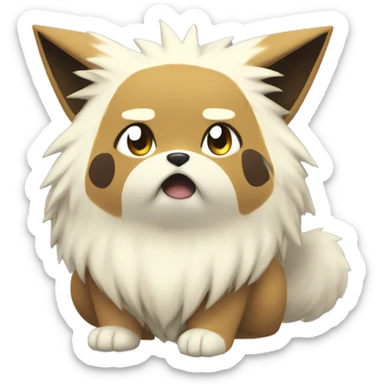 arcanin pokemon cry sticker