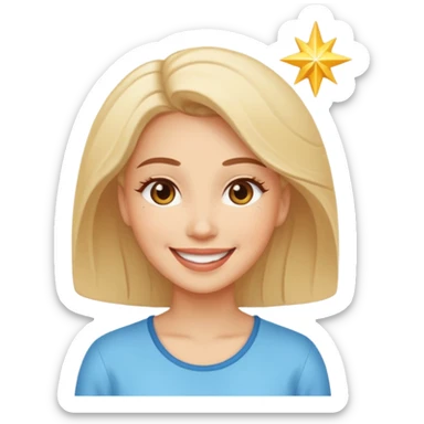 woman Confident, energetic, charismatic — they seem like they’re always up to something exciting. sticker