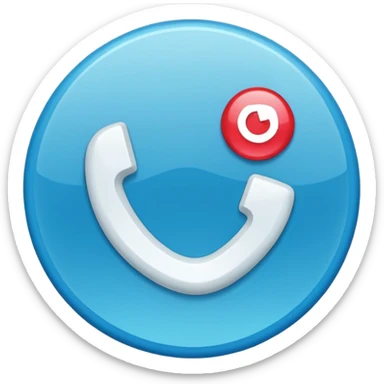 le bouton, vérifie TikTok en bleu sticker