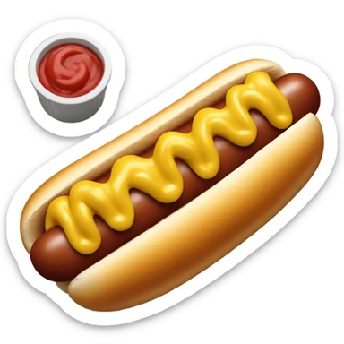 Hot Dog sticker