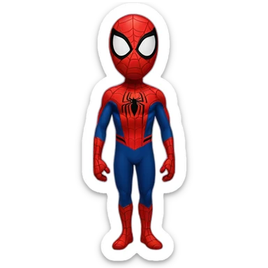 Spider-Man emoji sticker